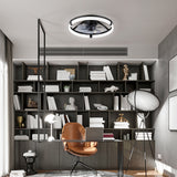 Sorello 20-Inch Low Profile Ceiling Fan With Dimmable Light