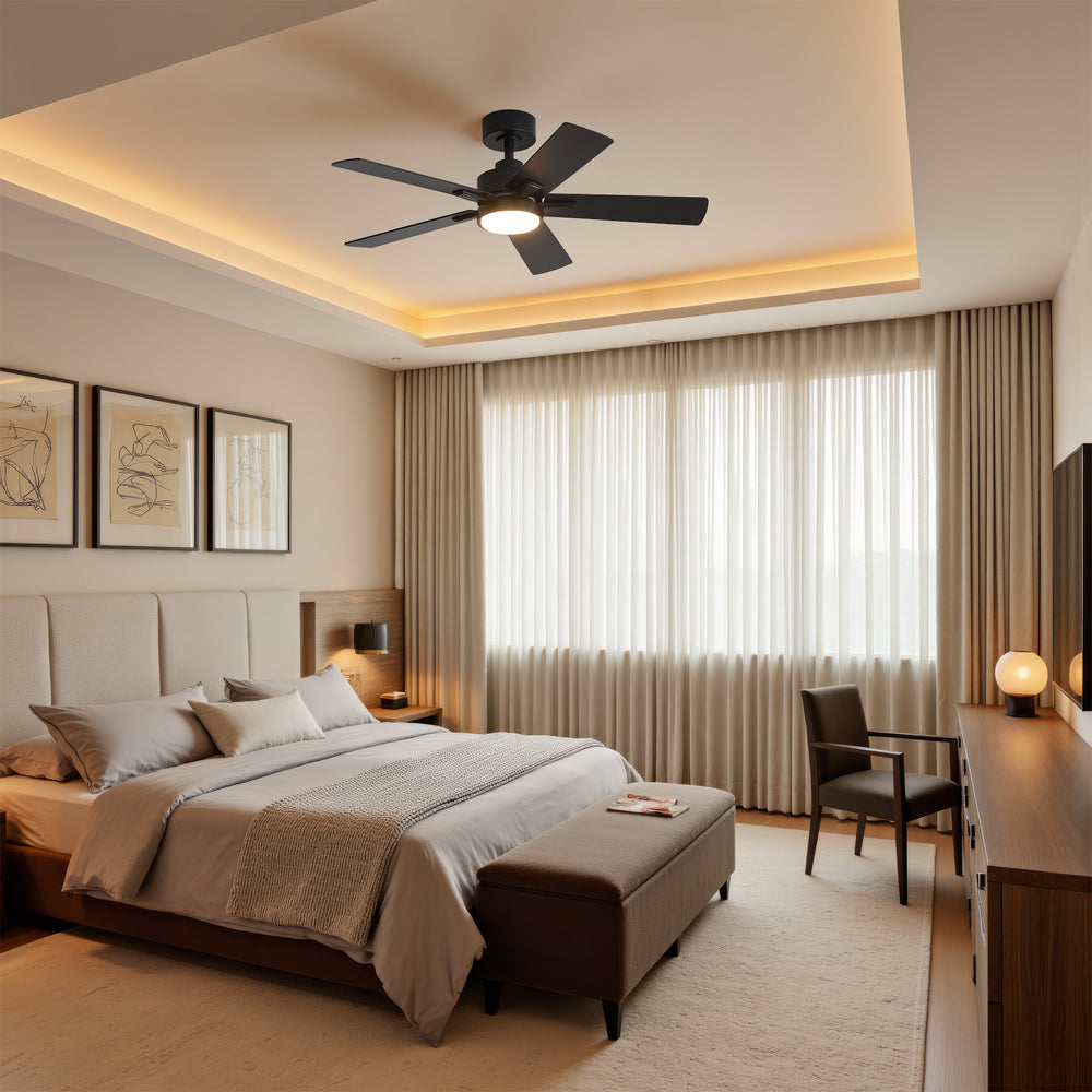 Charlie 42/52 Inch Ceiling Fan with Light & Remote