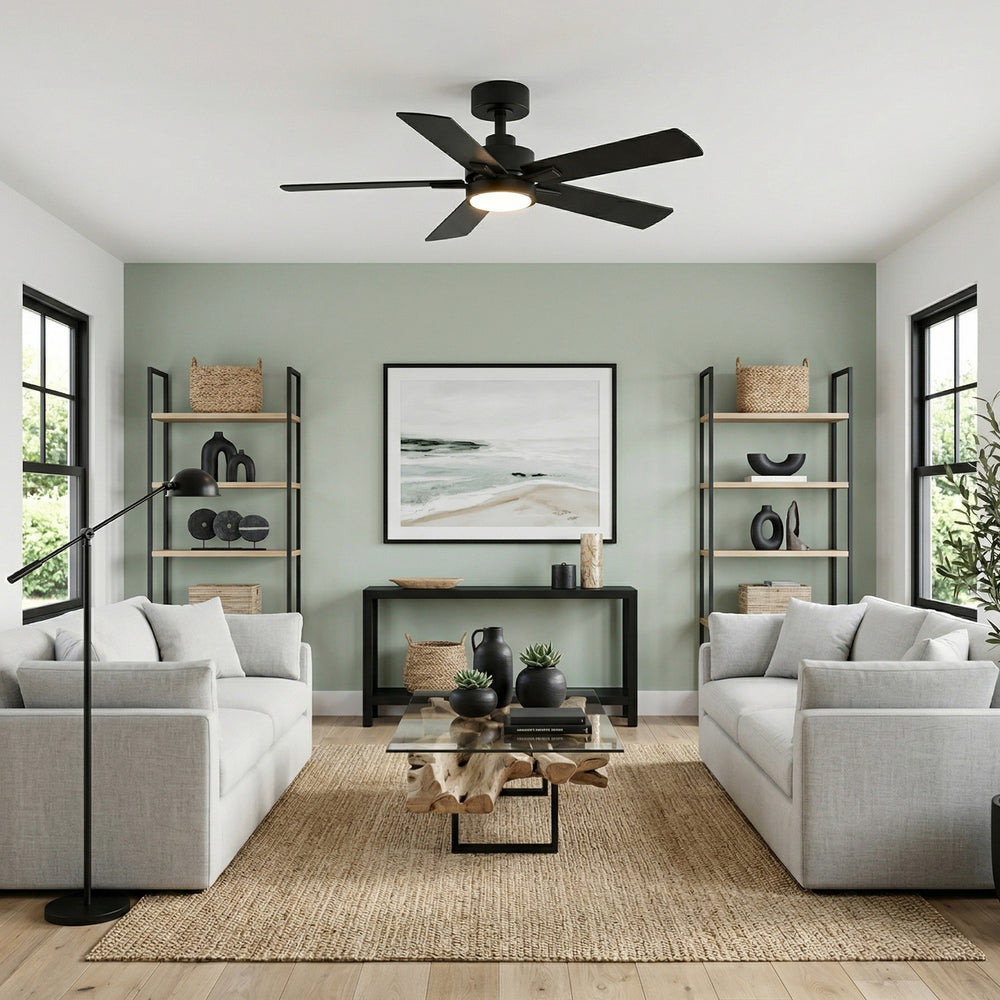 Charlie 42/52 Inch Ceiling Fan with Light & Remote