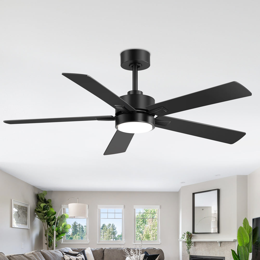 Charlie 52-Inch Smart Ceiling Fan With Light