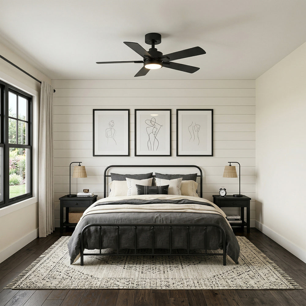 Charlie 42/52 Inch Ceiling Fan with Light & Remote