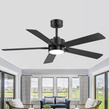 Charlie 52-Inch Smart Ceiling Fan With Light