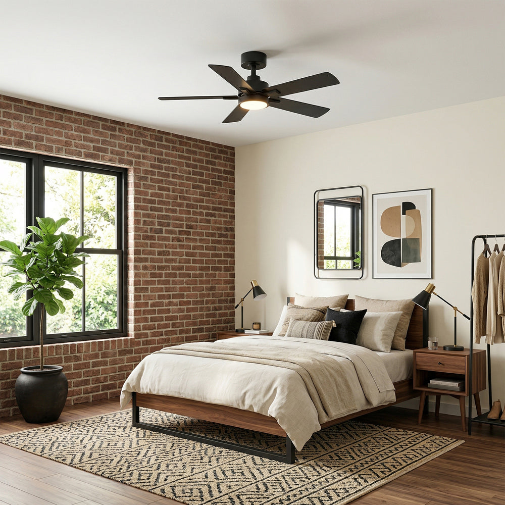 Charlie 42/52 Inch Ceiling Fan with Light & Remote