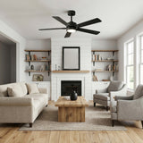 Charlie 52-Inch Smart Ceiling Fan With Light