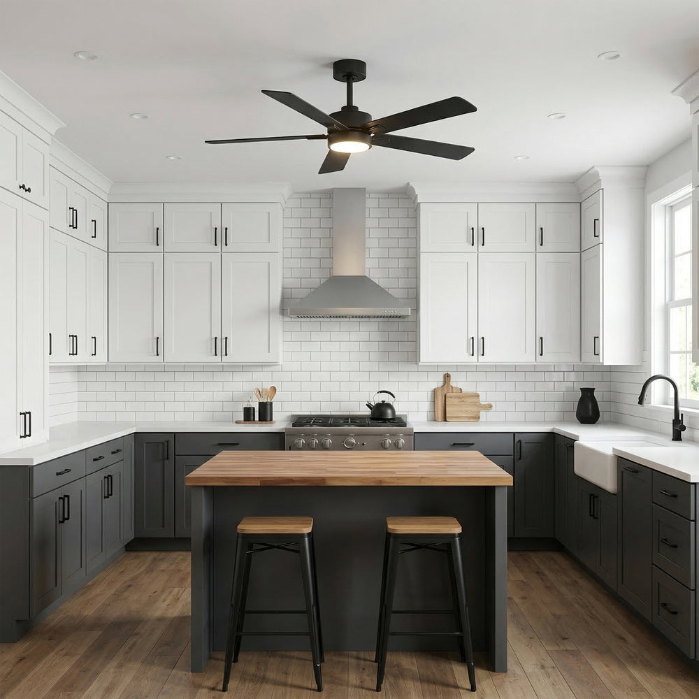 Charlie 52-Inch Smart Ceiling Fan With Light