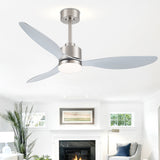 Aervon 52-Inch 3-Blade Ceiling Fan With Light