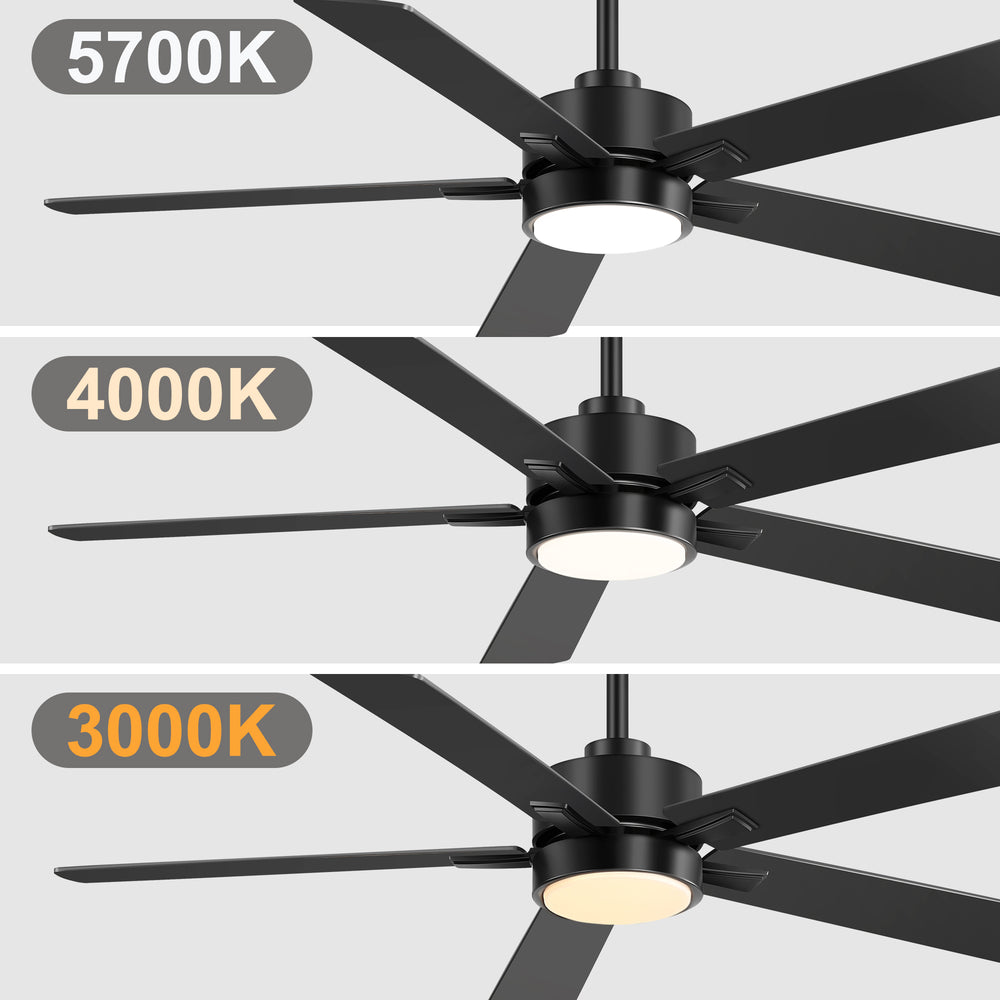 Charlie 52-Inch Smart Ceiling Fan With Light