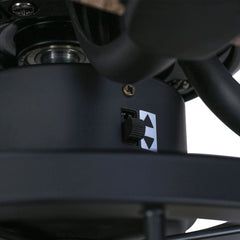 52 Inch 5-Blade Flush Ceiling fan with Light Kit and Remote Control Included