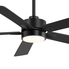 52-in Integrated LED Indoor Ceiling Fans with Light and Remote Control Included