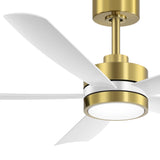 Oakora 52-Inch 5-Blade LED Ceiling Fan With Light