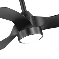 32-inch LED Ceiling Fan with Light Kit and Remote(3-Blade)
