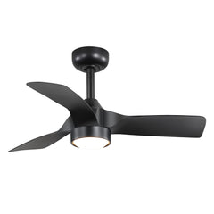 32-inch LED Ceiling Fan with Light Kit and Remote(3-Blade)