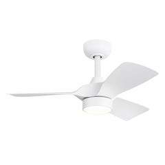 32-inch LED Ceiling Fan with Light Kit and Remote(3-Blade)