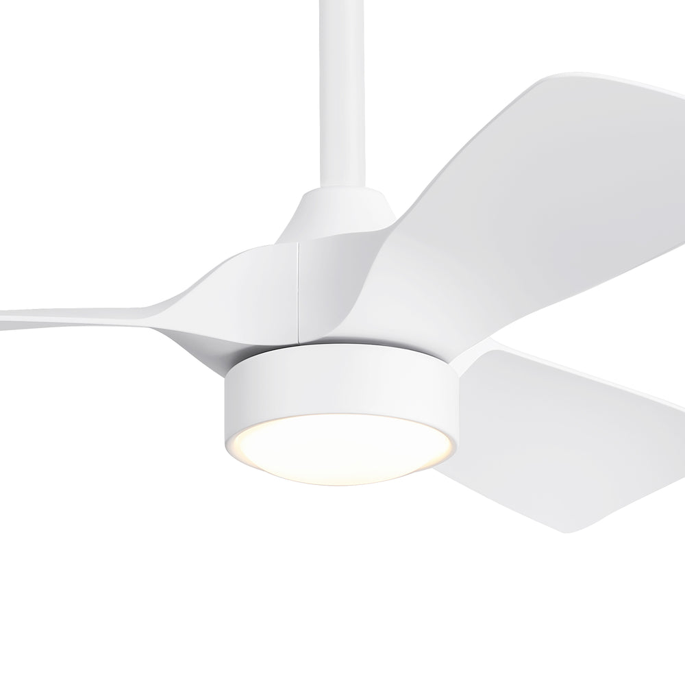 32-inch LED Ceiling Fan with Light Kit and Remote(3-Blade)