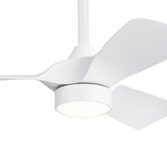 32-inch LED Ceiling Fan with Light Kit and Remote(3-Blade)