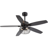 Selara 52-Inch 5-Blade Ceiling Fan With Light