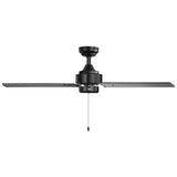 Vesora 52" 3-Blade Ceiling Fan Without Light & Pull Chain
