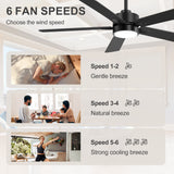 Charlie 52-Inch Smart Ceiling Fan With Light