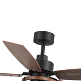 Jorelle 52-Inch Farmhouse Caged Ceiling Fan With Light & Remote