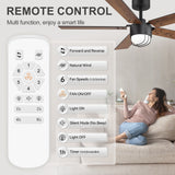 Kestora 52-Inch 5-Blade Ceiling Fan With Light & Remote