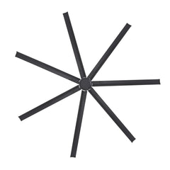 Large 96/100/108 Inch Industrial Ceiling Fan with Remote, No Light with 7/8 Aluminum Blades,DC Motor, 6 Speeds, Forward & Reverse Function-2/3 Downrods Included
