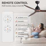 Meron 56-Inch 3-Blade Ceiling Fan With No Light