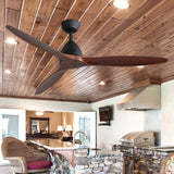 Meron 56-Inch 3-Blade Ceiling Fan With No Light