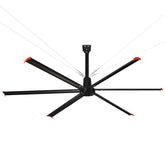AeroVault 14FT HVLS industrial ceiling fan with 6 aluminum blades