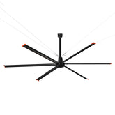 AeroVault 20/22/24 FT HVLS industrial ceiling fan with 6 aluminum blades