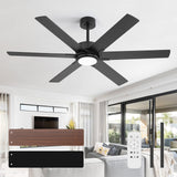 Lumora 60 Inch Ceiling Fan With Light and Remote