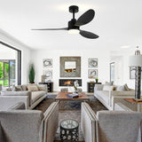 Aervon 52-Inch 3-Blade Ceiling Fan With Light