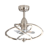 Halcyra 20-Inch Modern 3 Blade Ceiling Fan With Light