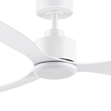 Aervon 52" Gold 3-Blade Ceiling Fan Without Light & Remote