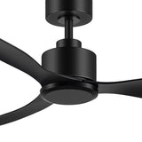 Aervon 52" Gold 3-Blade Ceiling Fan Without Light & Remote