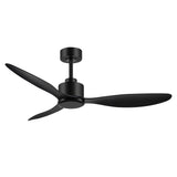 Aervon 52" Gold 3-Blade Ceiling Fan Without Light & Remote