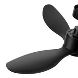 Aervon 52" Gold 3-Blade Ceiling Fan Without Light & Remote