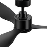 Aervon 52" Gold 3-Blade Ceiling Fan Without Light & Remote