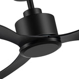 Aervon 52" Gold 3-Blade Ceiling Fan Without Light & Remote