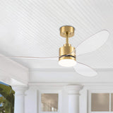 Aervon 52-Inch 3-Blade Ceiling Fan With Light