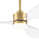 Aervon 52-Inch 3-Blade Ceiling Fan With Light