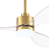 Aervon 52-Inch 3-Blade Ceiling Fan With Light