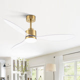 Aervon 52-Inch 3-Blade Ceiling Fan With Light
