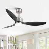 Aervon 52-Inch 3-Blade Ceiling Fan With Light