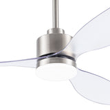 Aervon 52-Inch 3-Blade Ceiling Fan With Light