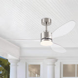 Aervon 52-Inch 3-Blade Ceiling Fan With Light