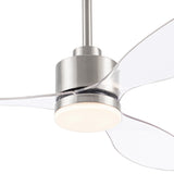 Aervon 52-Inch 3-Blade Ceiling Fan With Light