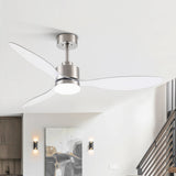 Aervon 52-Inch 3-Blade Ceiling Fan With Light