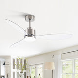 Aervon 52-Inch 3-Blade Ceiling Fan With Light