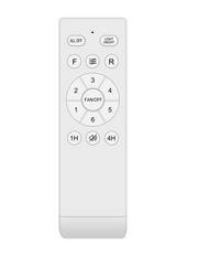 Replacement Remote Control for Breezary 52" Ceiling Fan – Model 30010