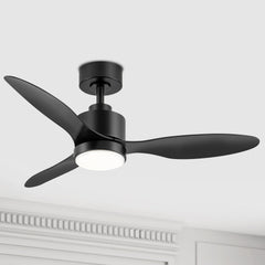 42-inch LED Ceiling Fan with Lights Remote(3-Blade)